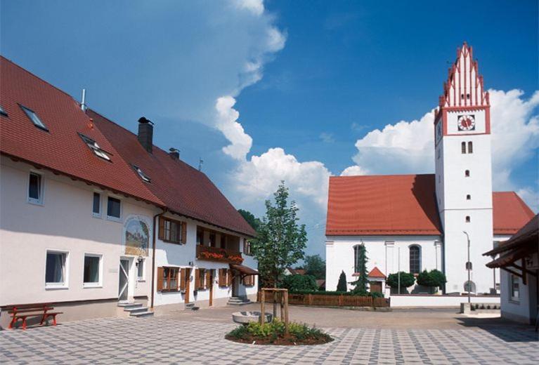 Gastehaus Kirchenbauerhof Konuk evi Bubesheim Dış mekan fotoğraf